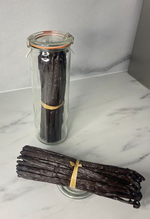 Botte de 250gr de gousses de vanille de Madagascar